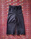 1970s USN wool seafarers flared deck pants