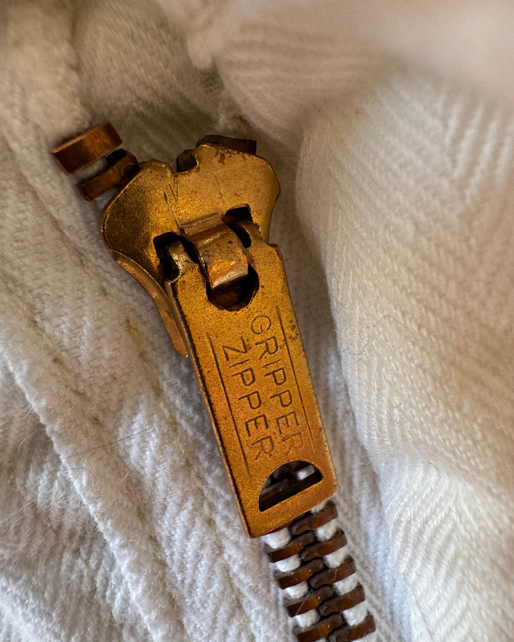 1950s white HPT coveralls