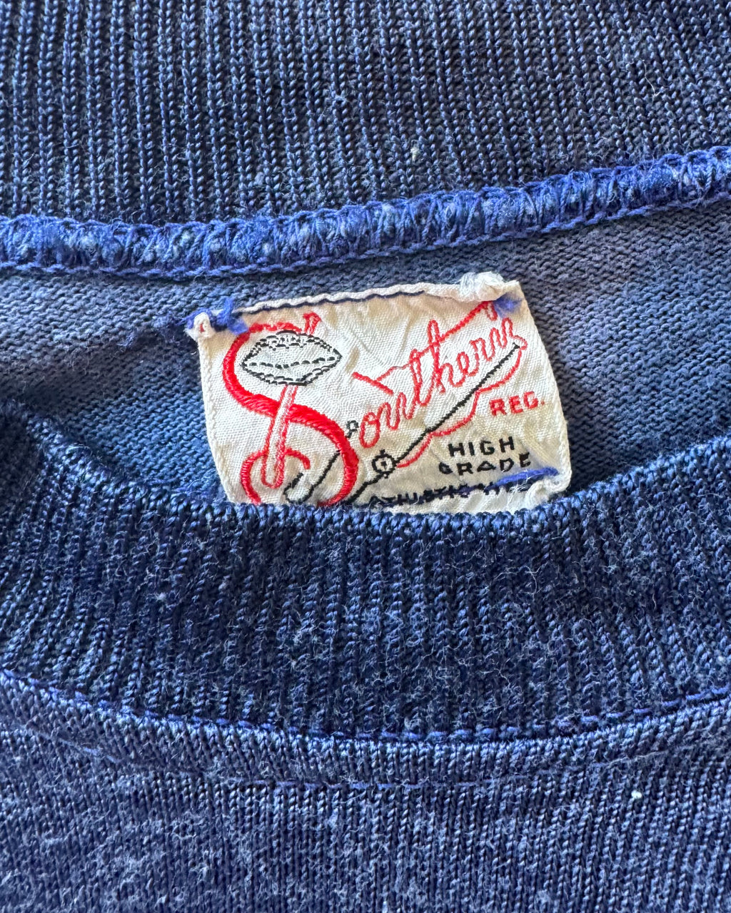 1940s faded Dels Durene jersey