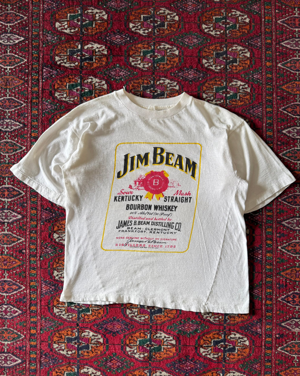 1970s Jim Bean whiskey T-shirt ￼