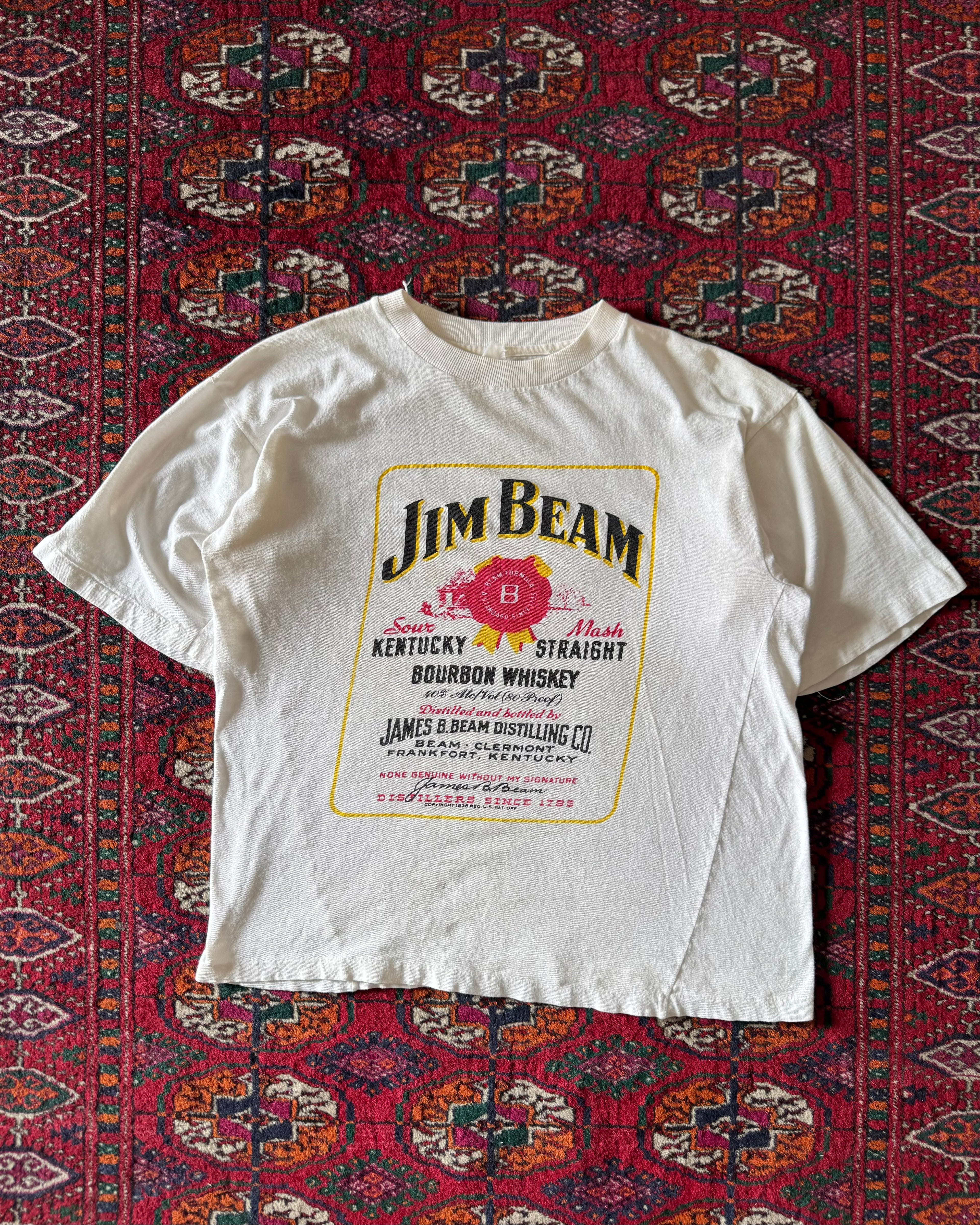 1970s Jim Bean whiskey T-shirt ￼