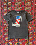 Vintage champion, blue bar double tag misprint Harley Davidson logo T-shirt ￼