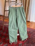 1960s army fatigue, engineer work pants
