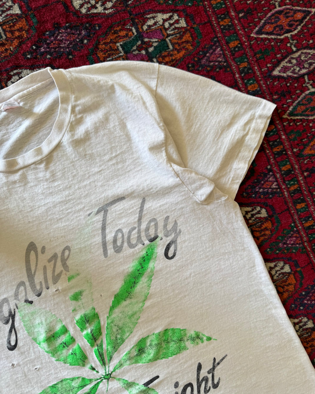 1980s Legalize Today, Get High Tonight tee