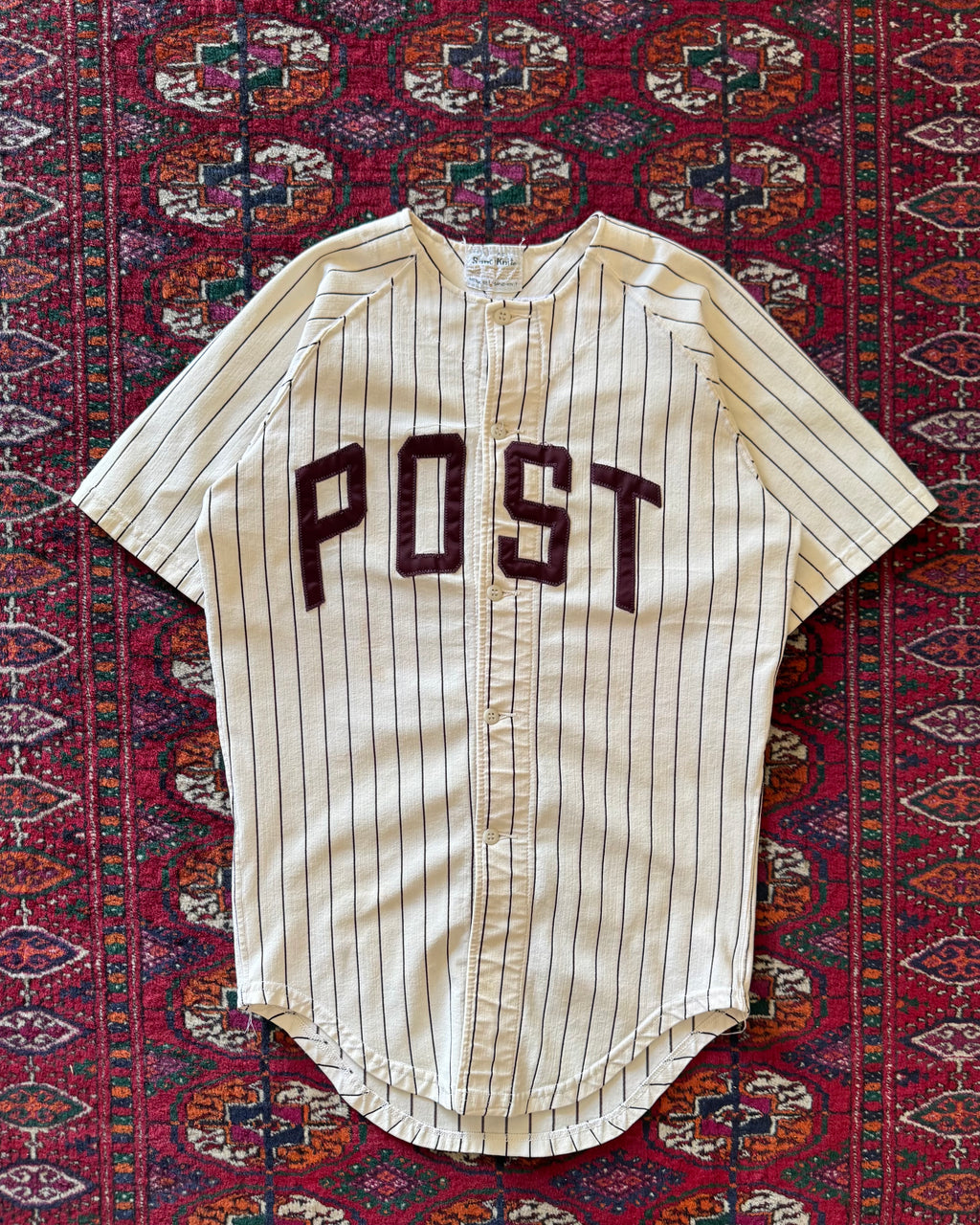 1960s Post baseball jersey