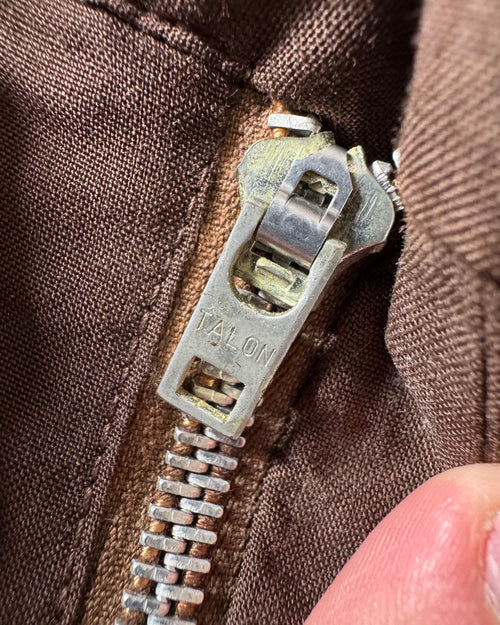 1950s lion uniforms brown Rylon trousers￼