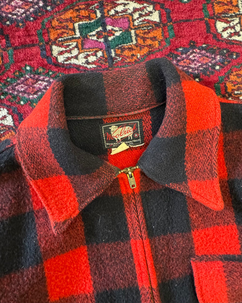 1950s/60s Woolrich Buffalo plaid hunting jacket