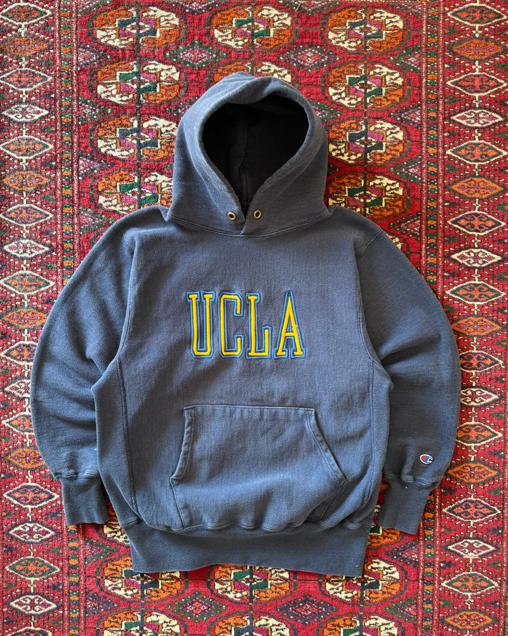Vintage 1990s UCLA reverse weave hoodie