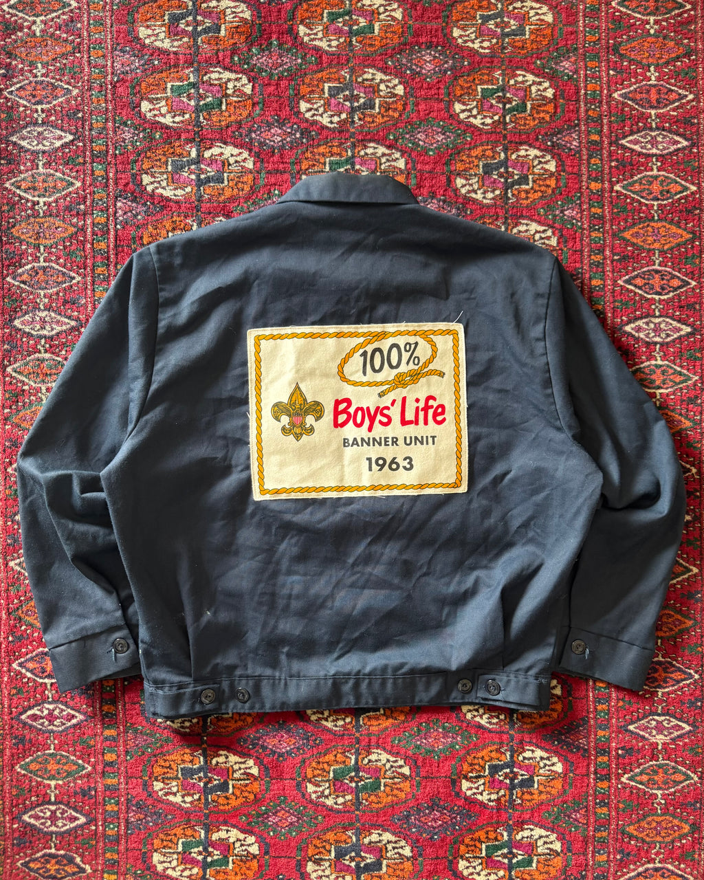 1960s boyscouts work jacket