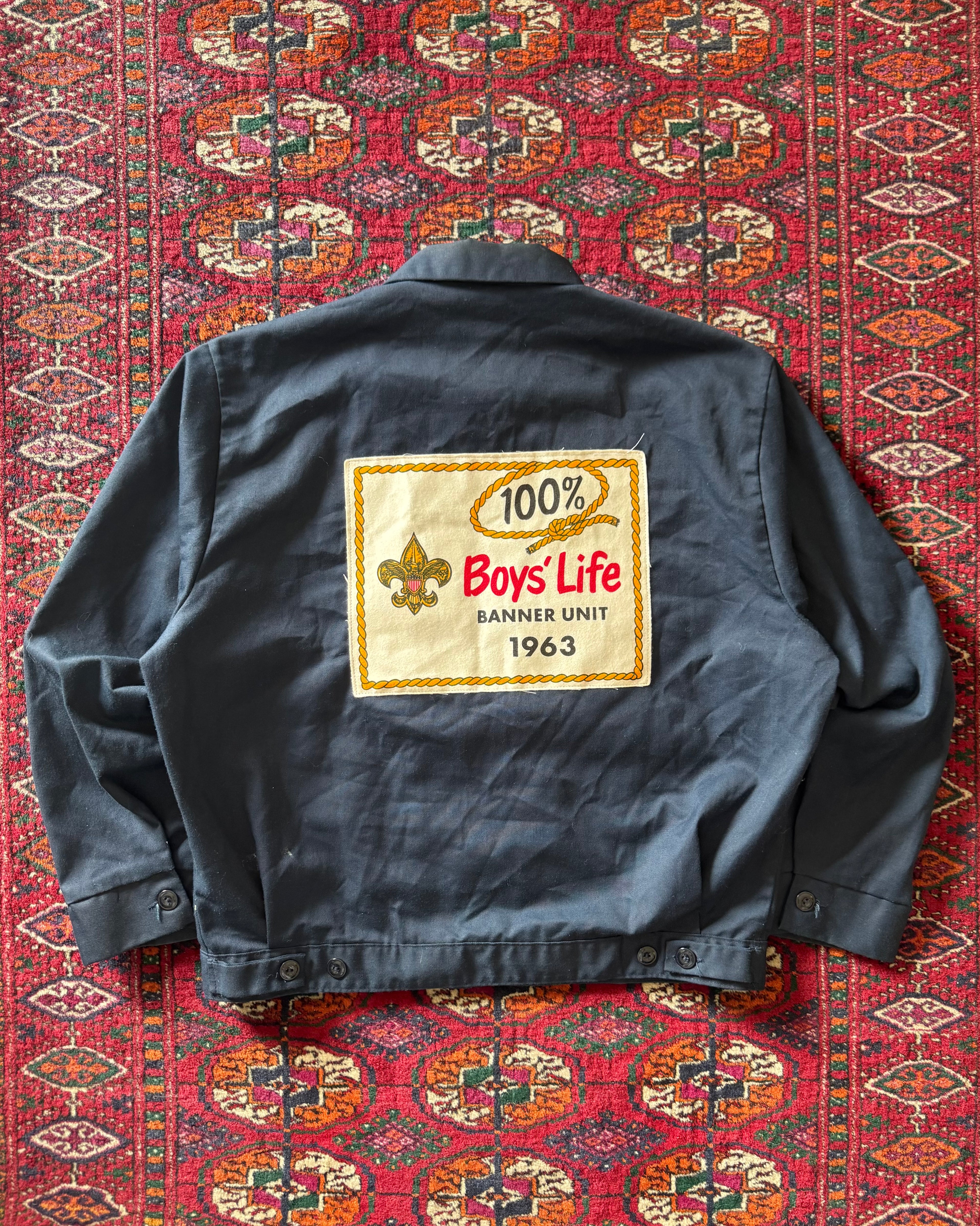 1960s boyscouts work jacket