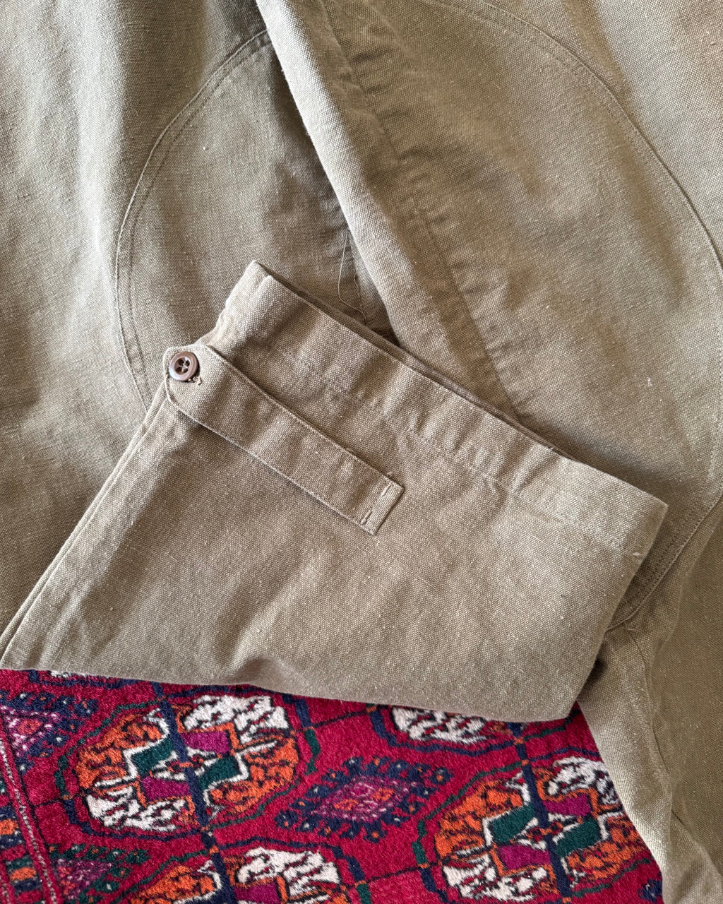 Vintage 1960s Swedish Army motorcycle pants