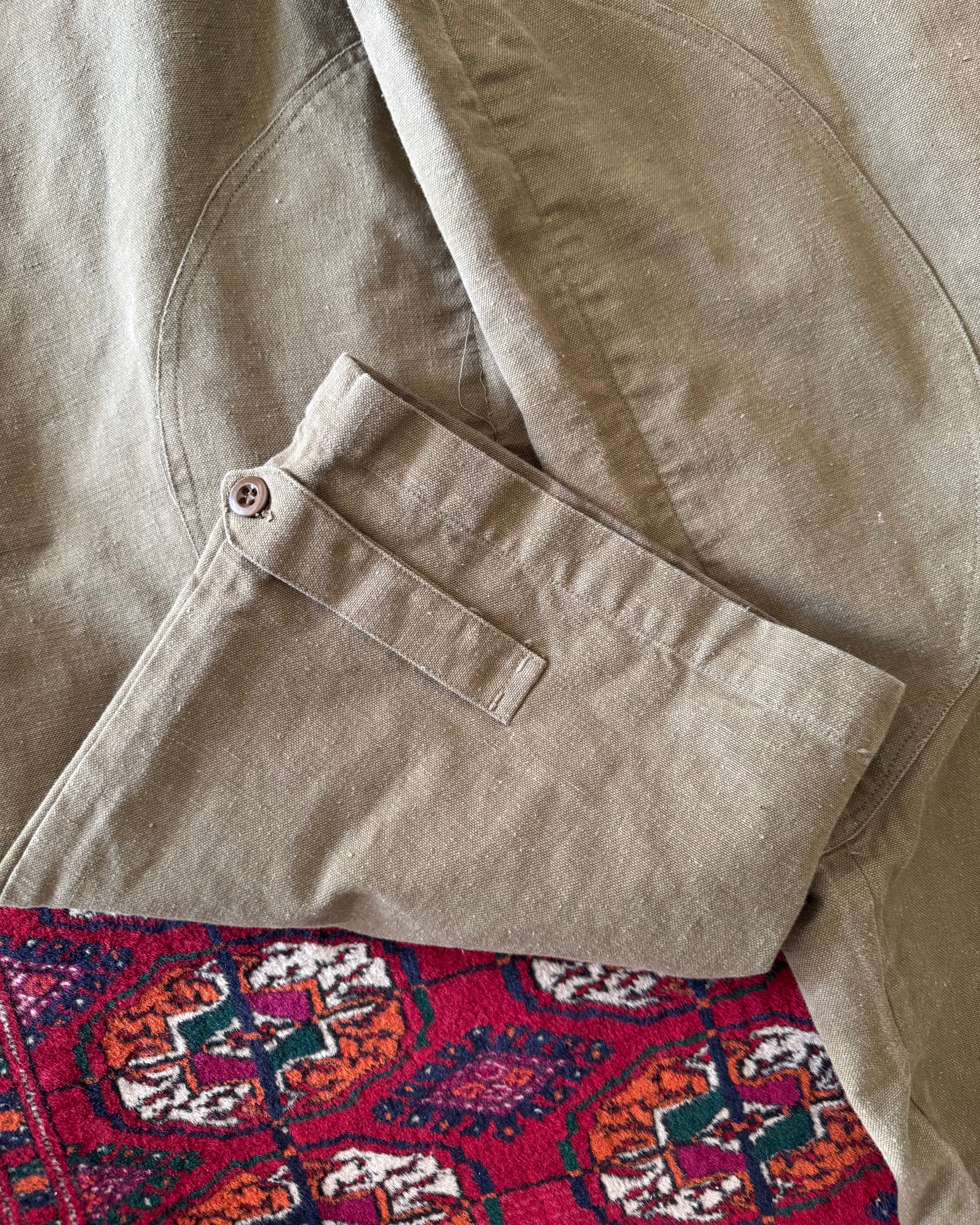 Vintage 1960s Swedish Army motorcycle pants