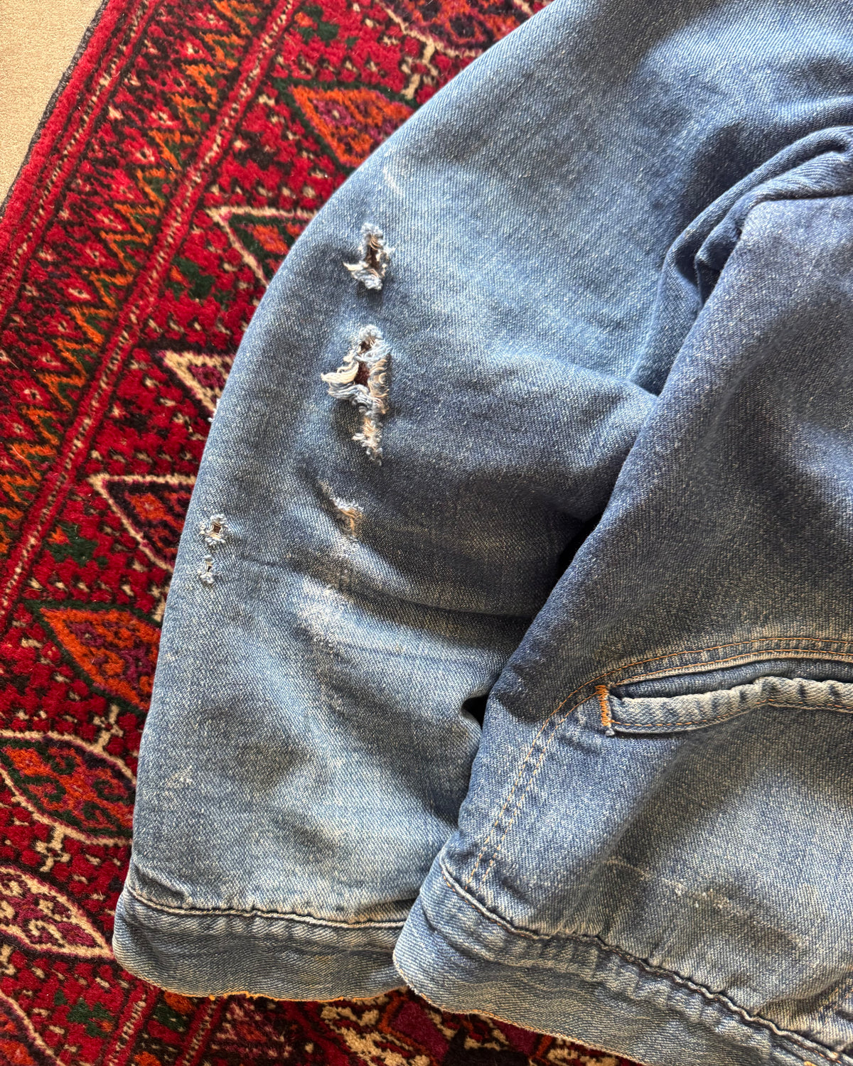 1960s/70s Wrangler Denim blanket lined jacket
