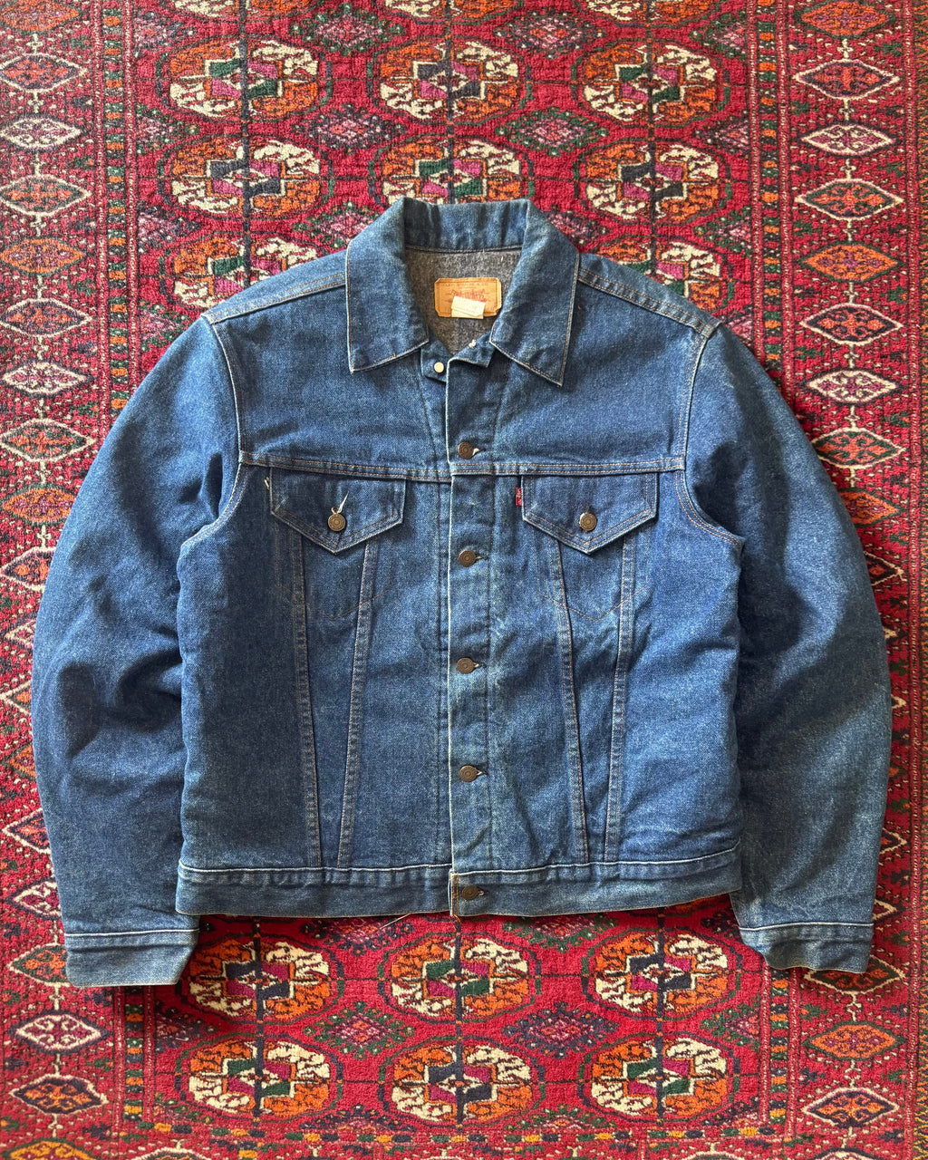 1970s Levi’s 71205 0317 blanket lined denim jacket