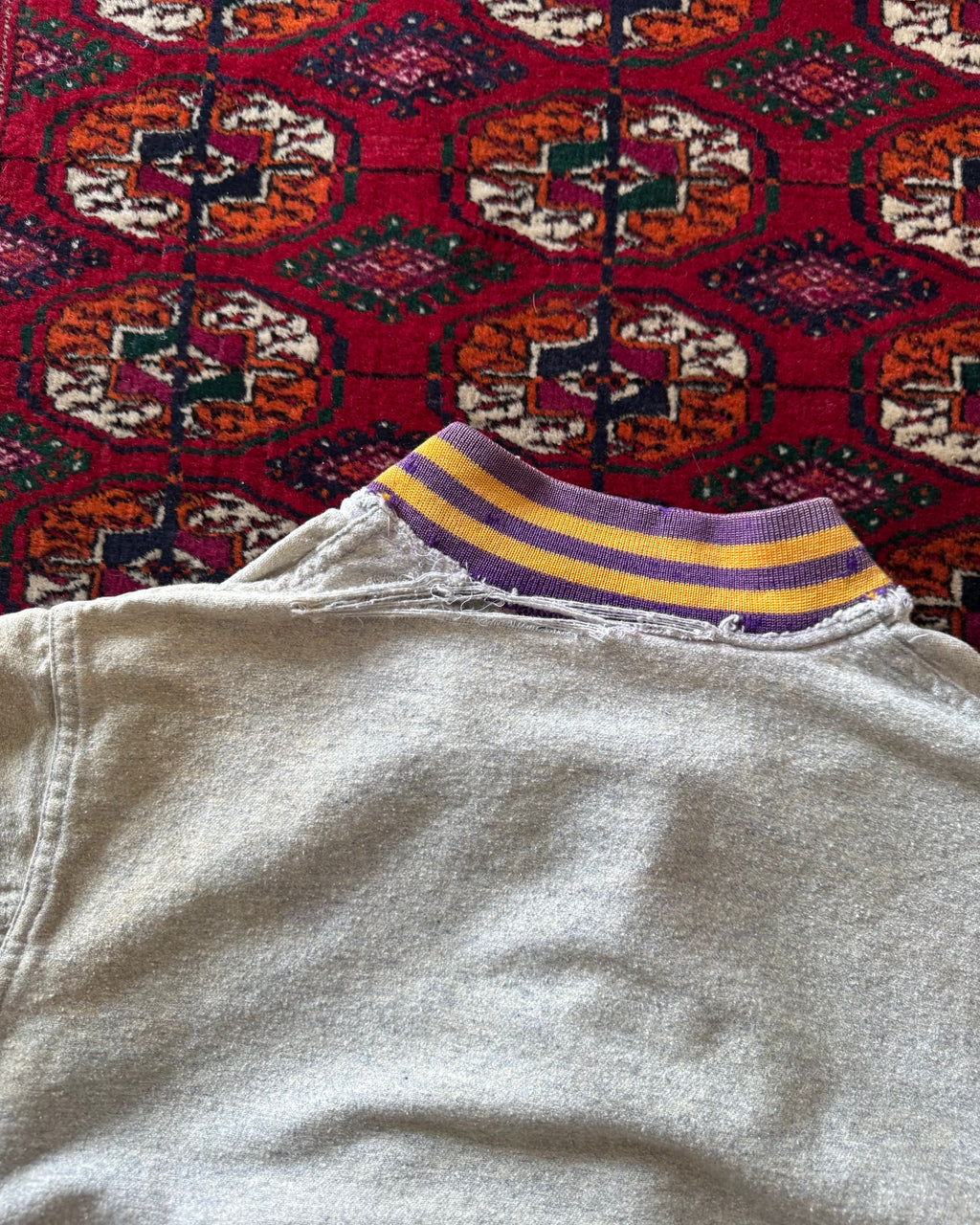 1940s Wool Distressed Warm-up Jersey
