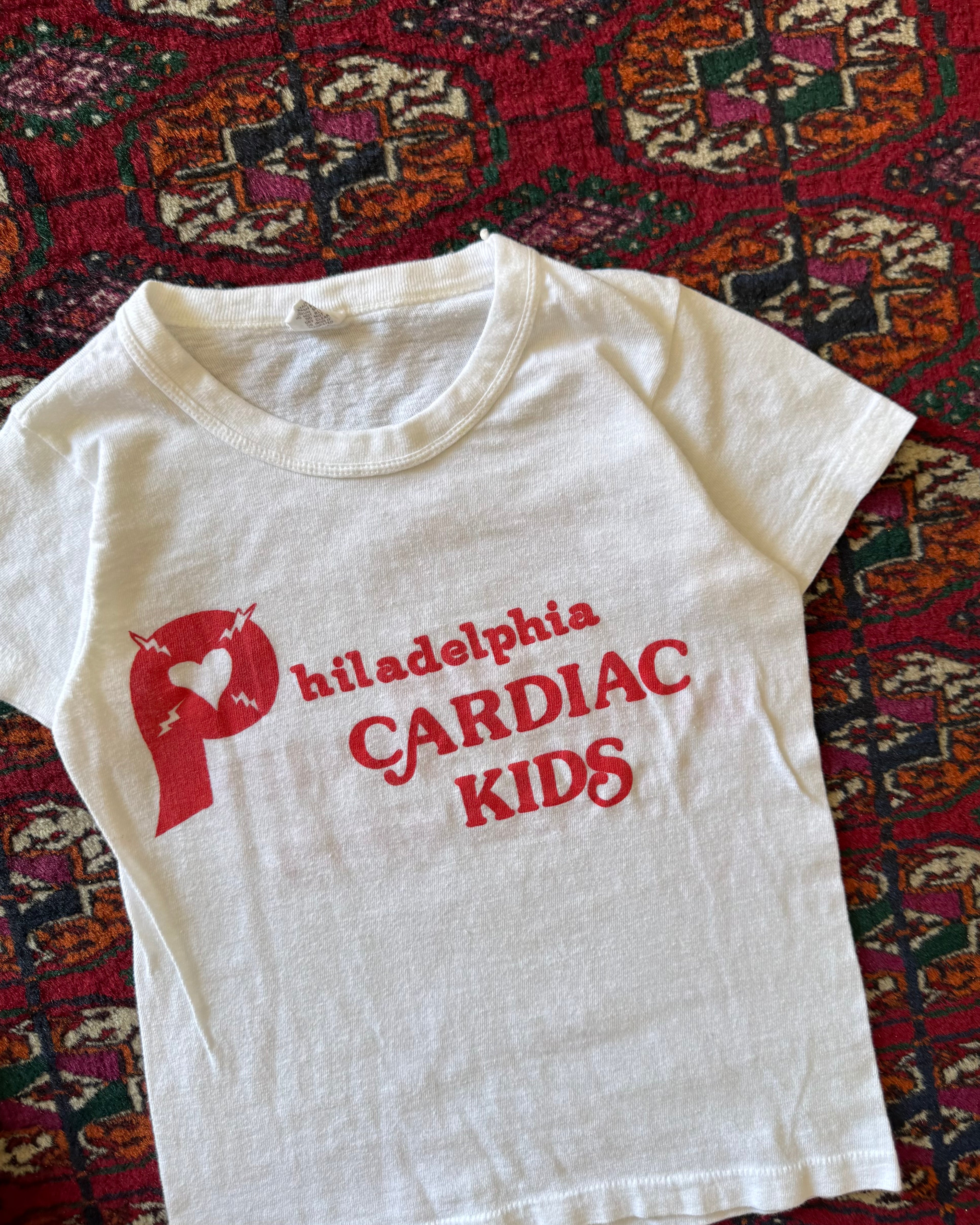 1980 Philadelphia cardiac kids baby tee