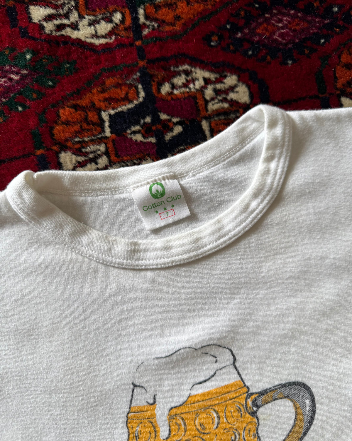 1980s BIER ringer tee