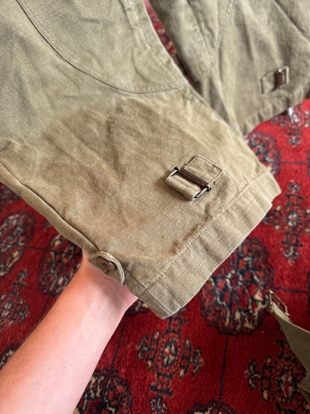 1960s French army motorcycle overpants