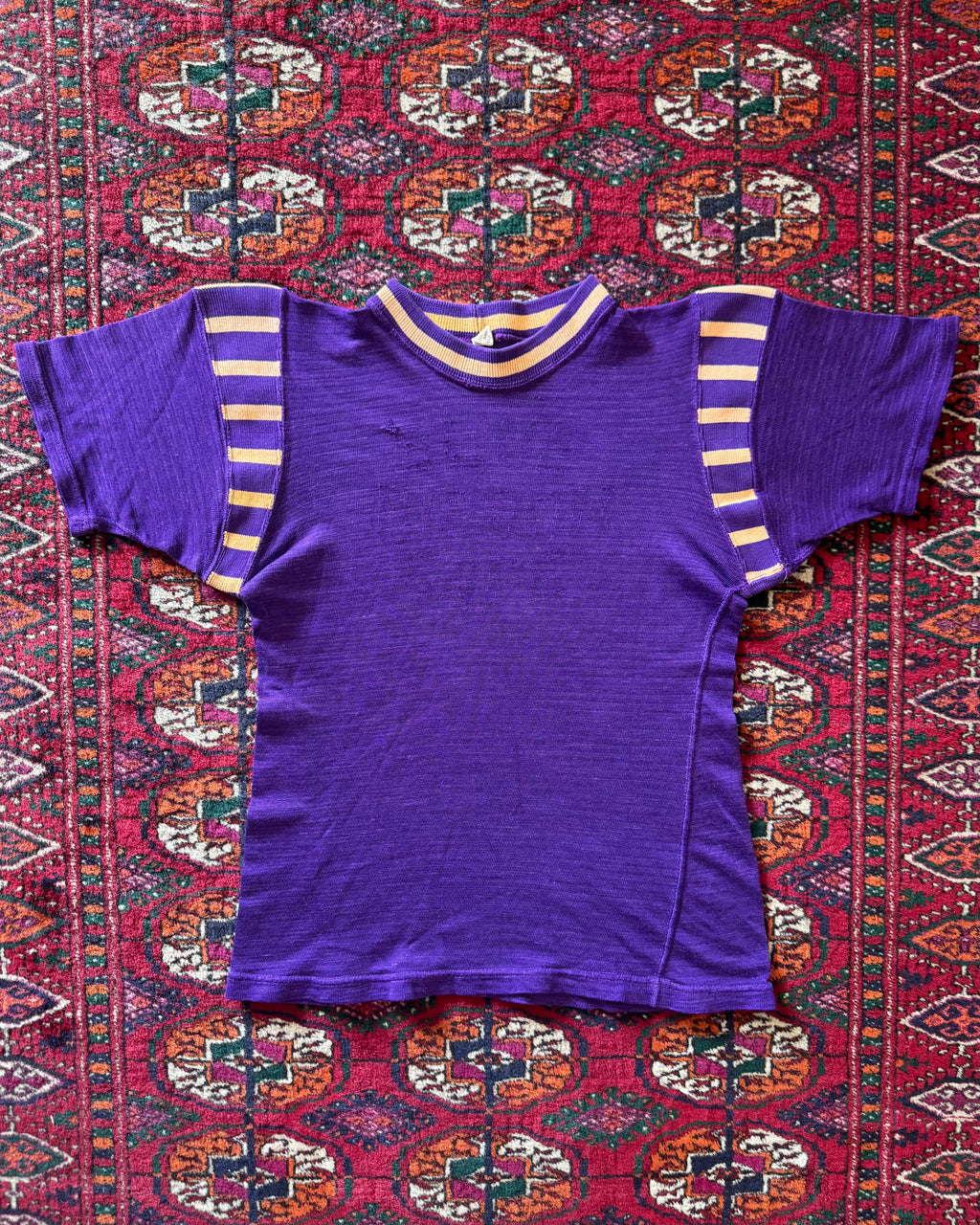 1950s purple Durene jersey