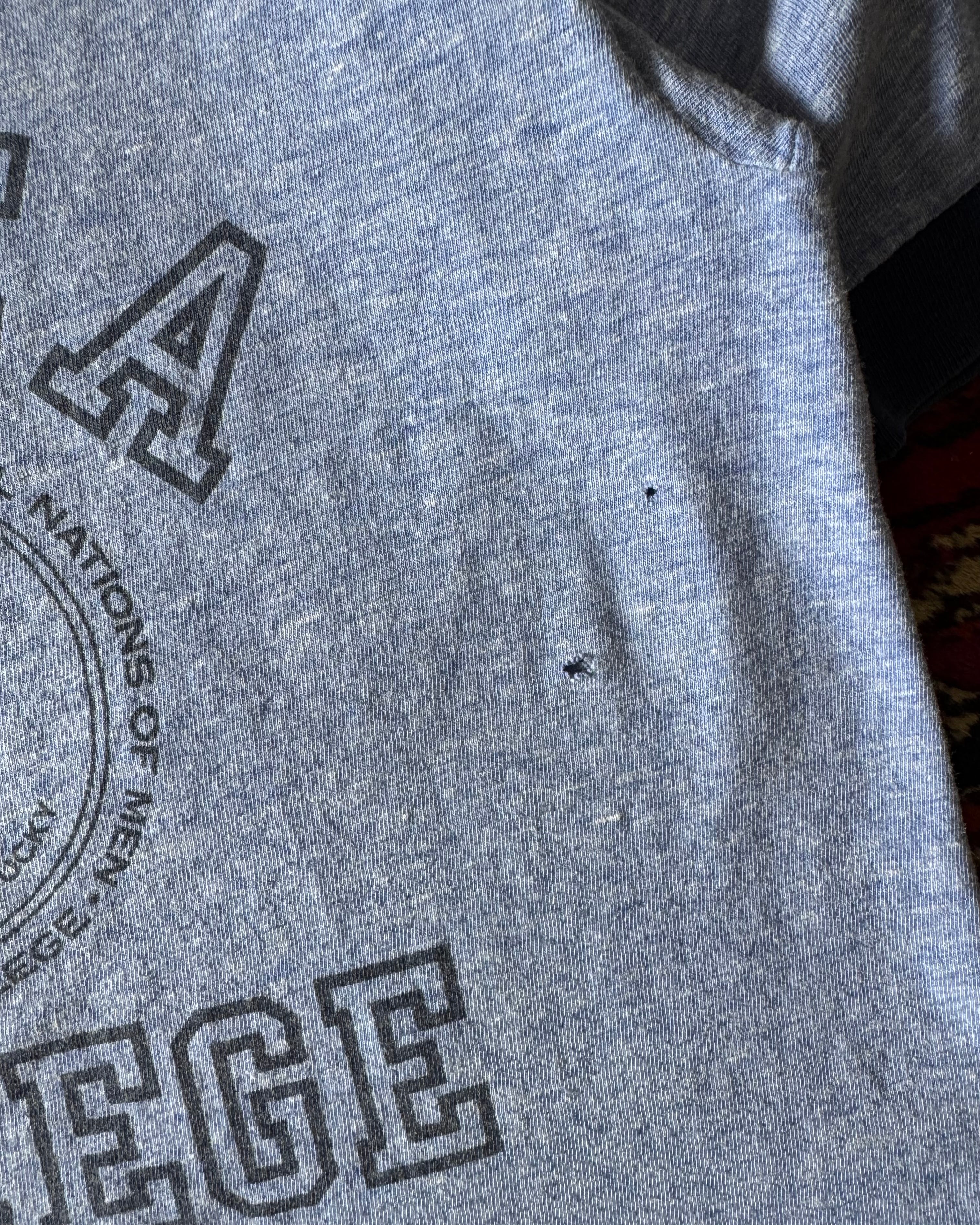 Vintage 1980s Berea College ringer T-shirt ￼