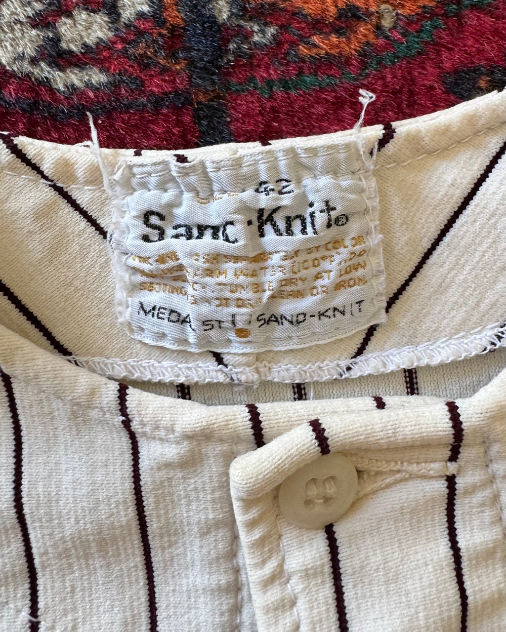 1960s Post baseball jersey