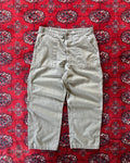 1960s zipper fly OG-107 fatigue pants