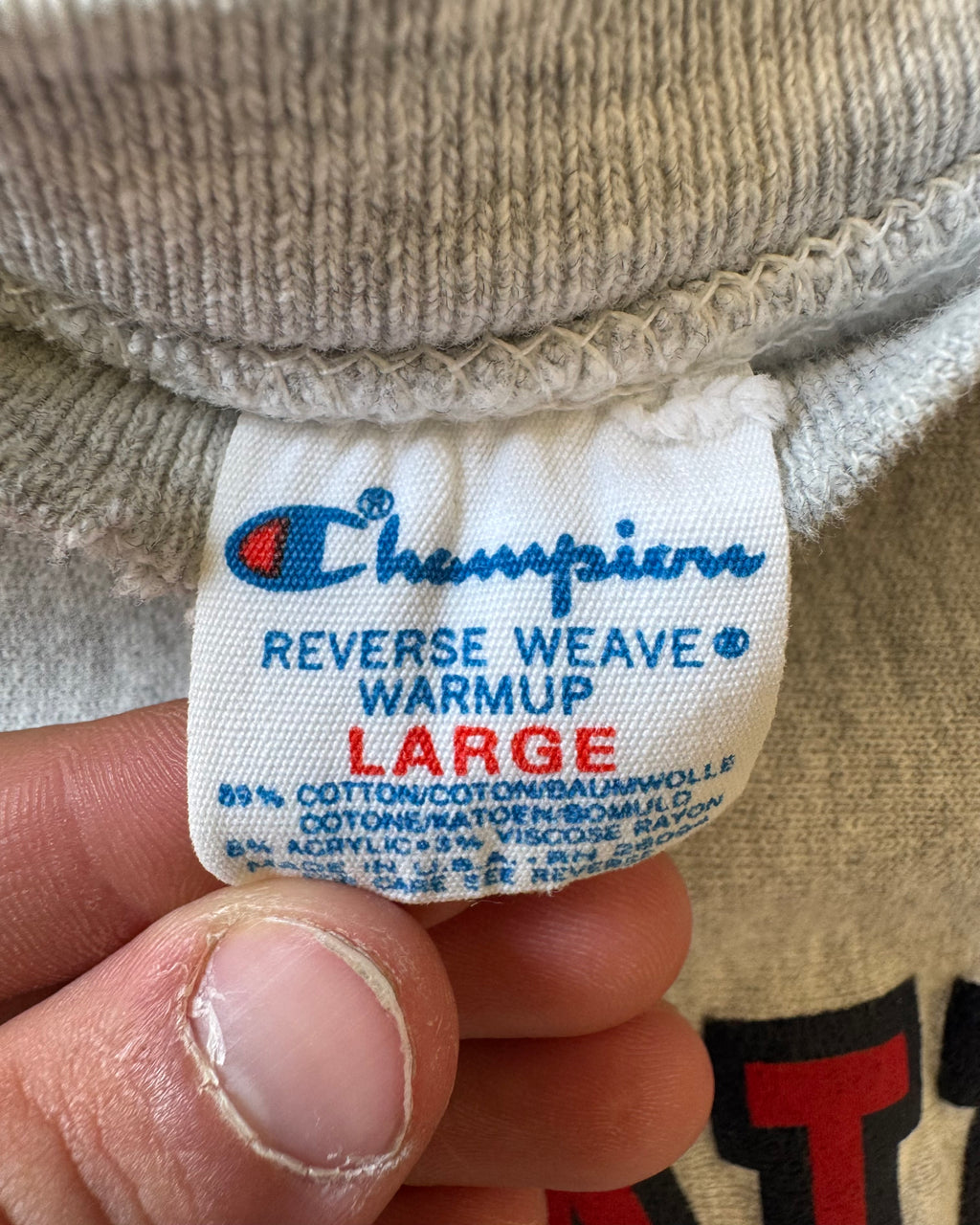 1980s Penn State reverse weave sweat sweatshirt
