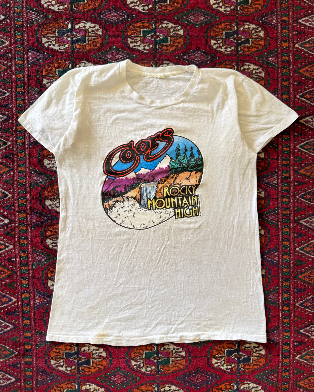 1975 Coors Rocky Mountains tee