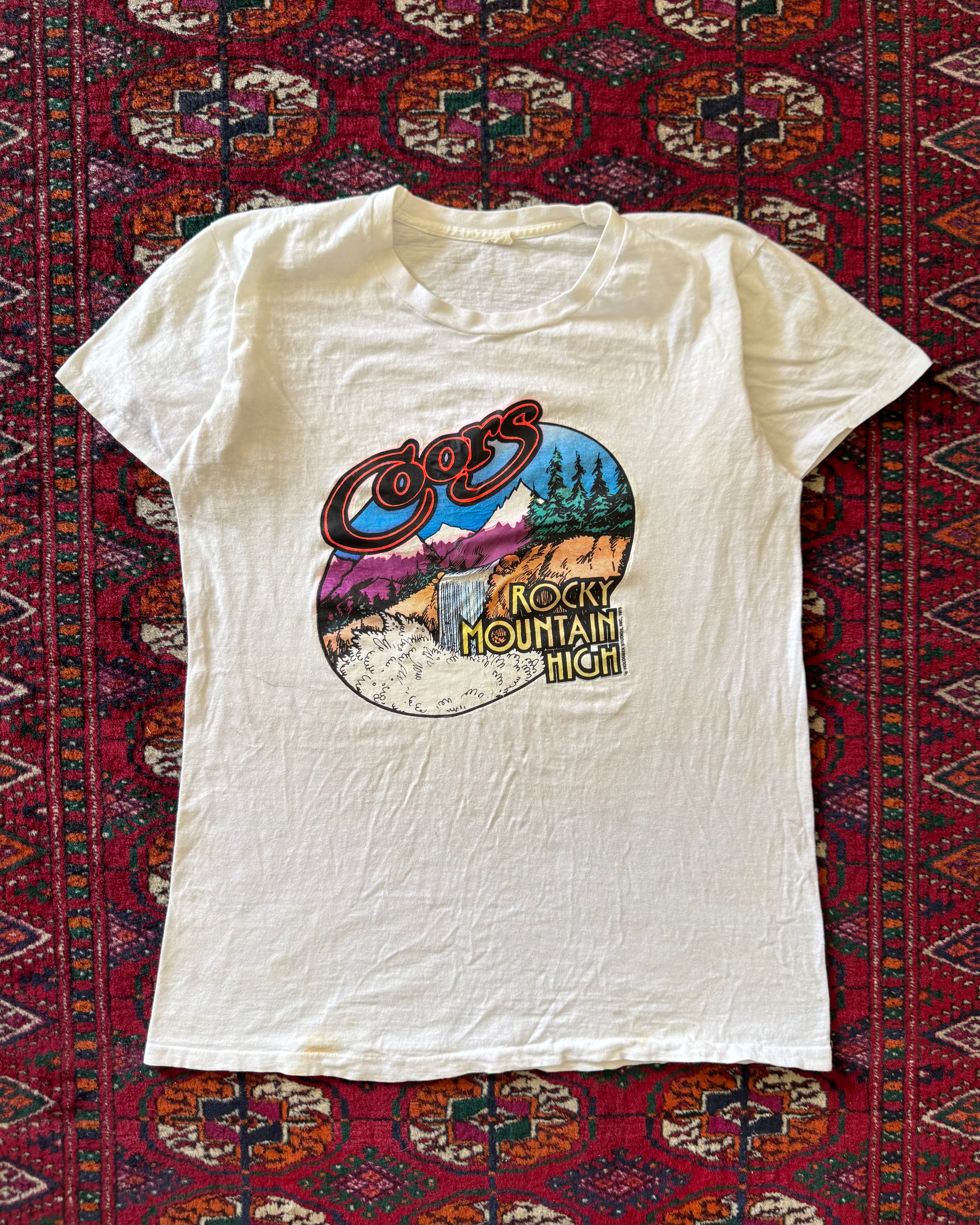 1975 Coors Rocky Mountains tee