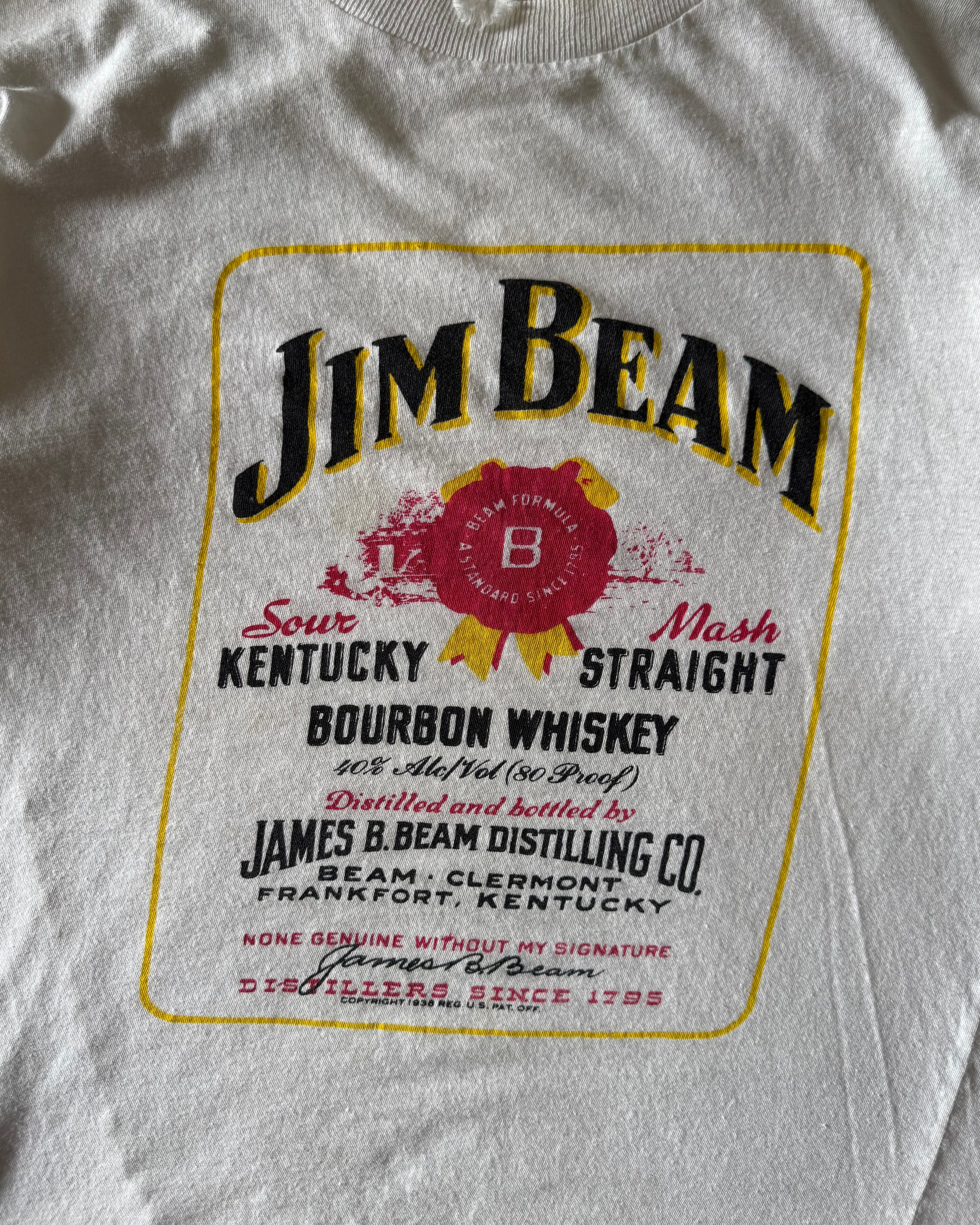 1970s Jim Bean whiskey T-shirt ￼