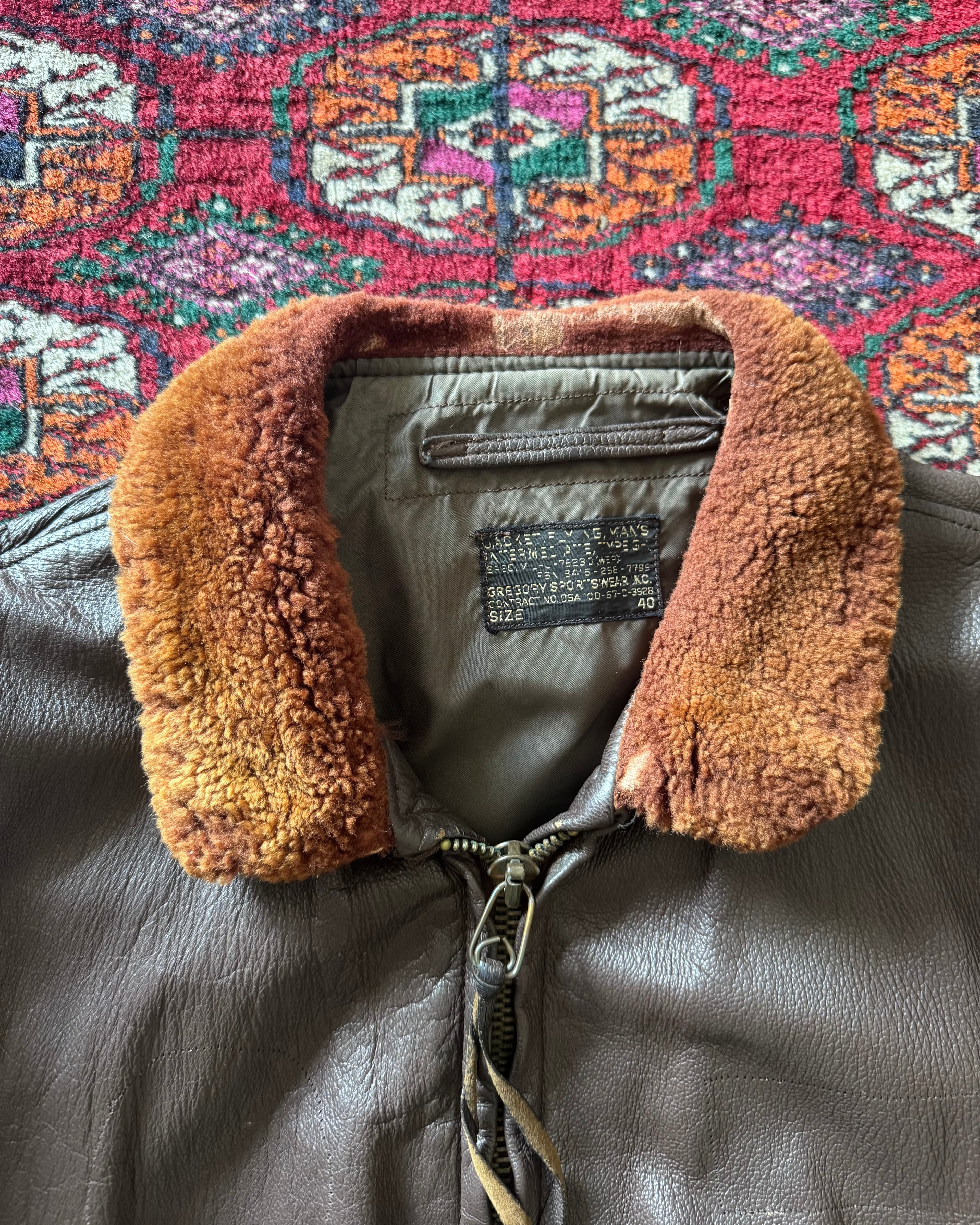 1960s USN G-2 leather jacket