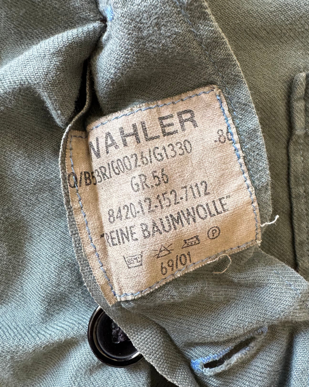 1970s German chore coat