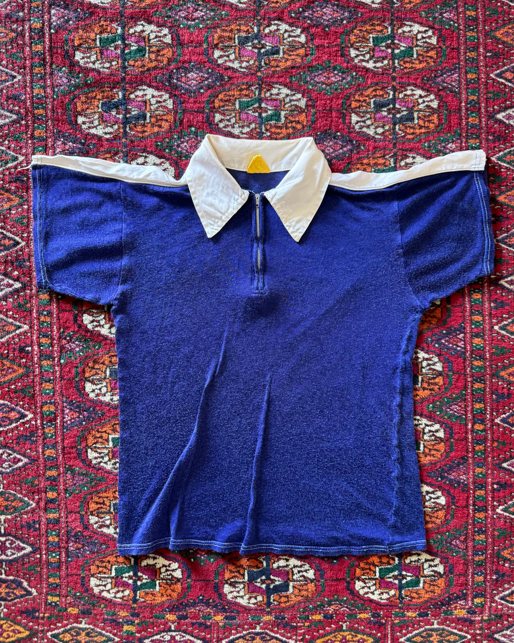 1960s quarter zip Durene jersey