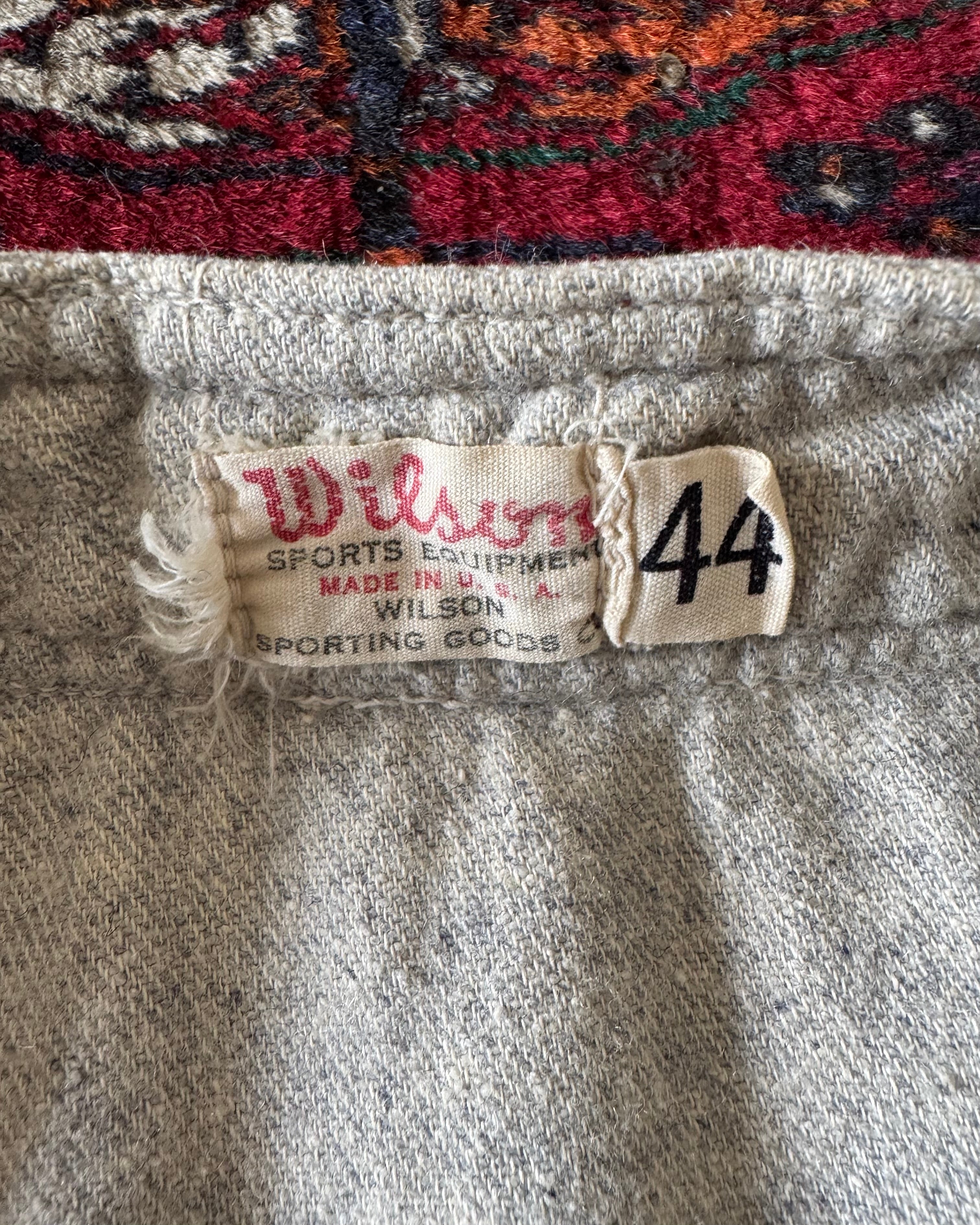 Vintage 1940s Wilson sports equipment “Towanda“ baseball jersey ￼