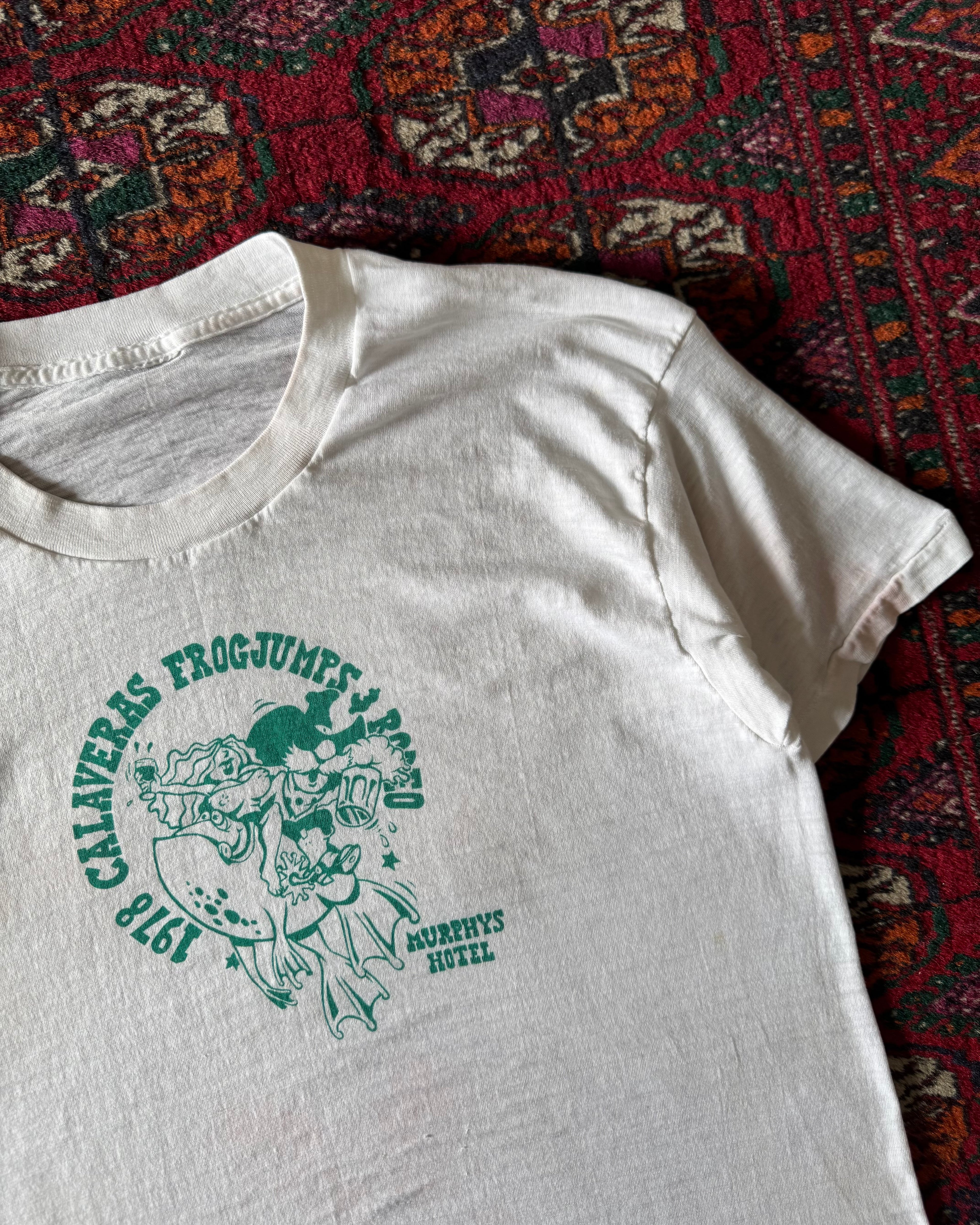 1978 frog jump rodeo T-shirt ￼