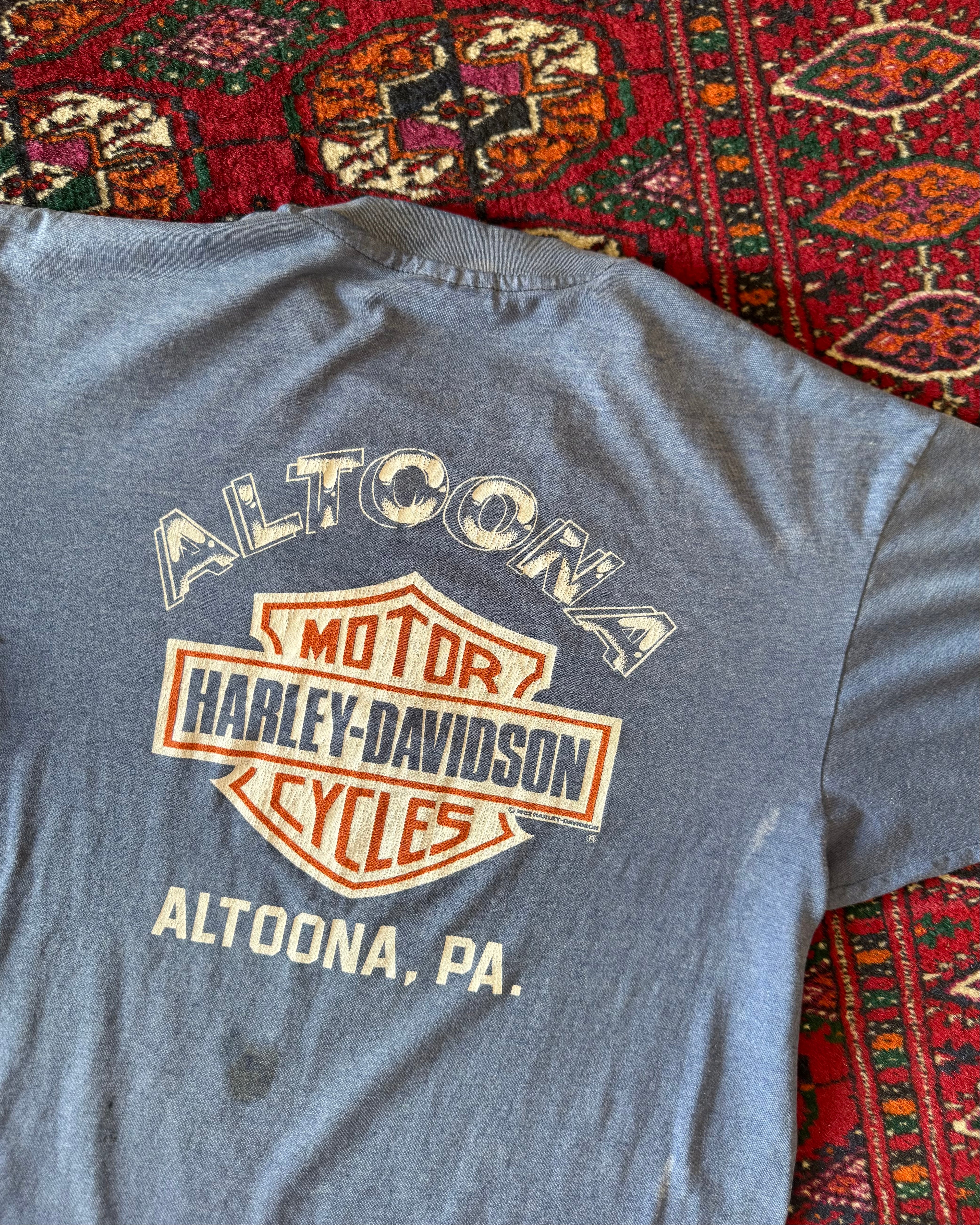 Vintage faded 1982 Harley Davidson T-shirt