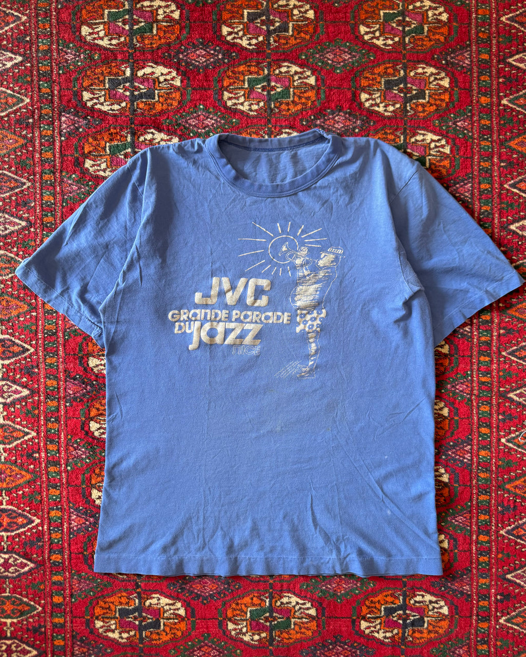 Vintage 1970s JVC jazz parade T-shirt ￼