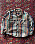 1970s twill cotton flannel
