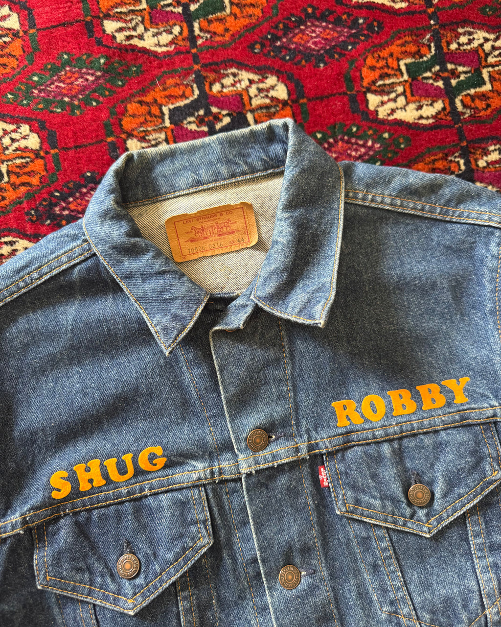 1970s Levi’s 70506-0216 patches jacket