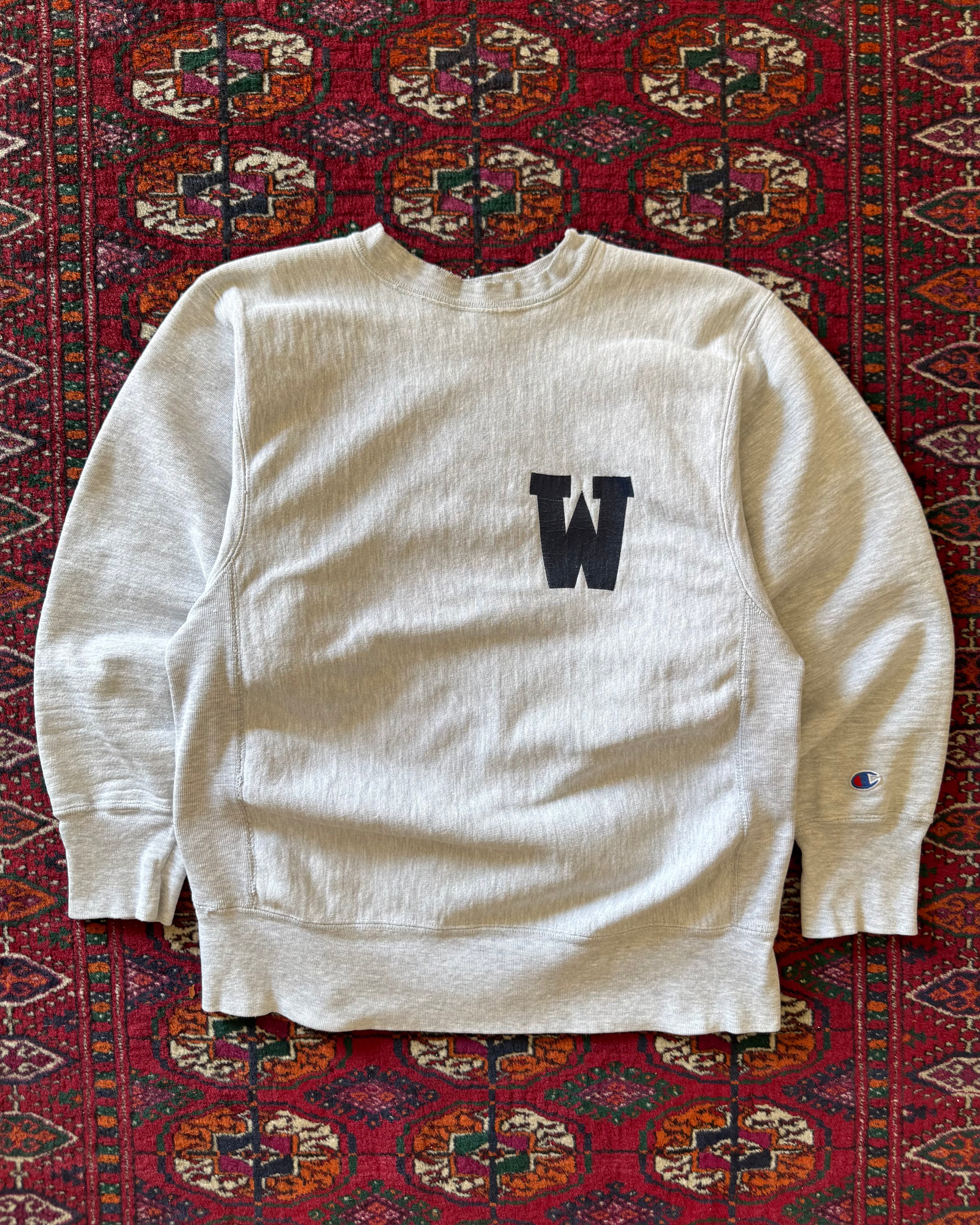 1980s Wellesley champion reverse weave