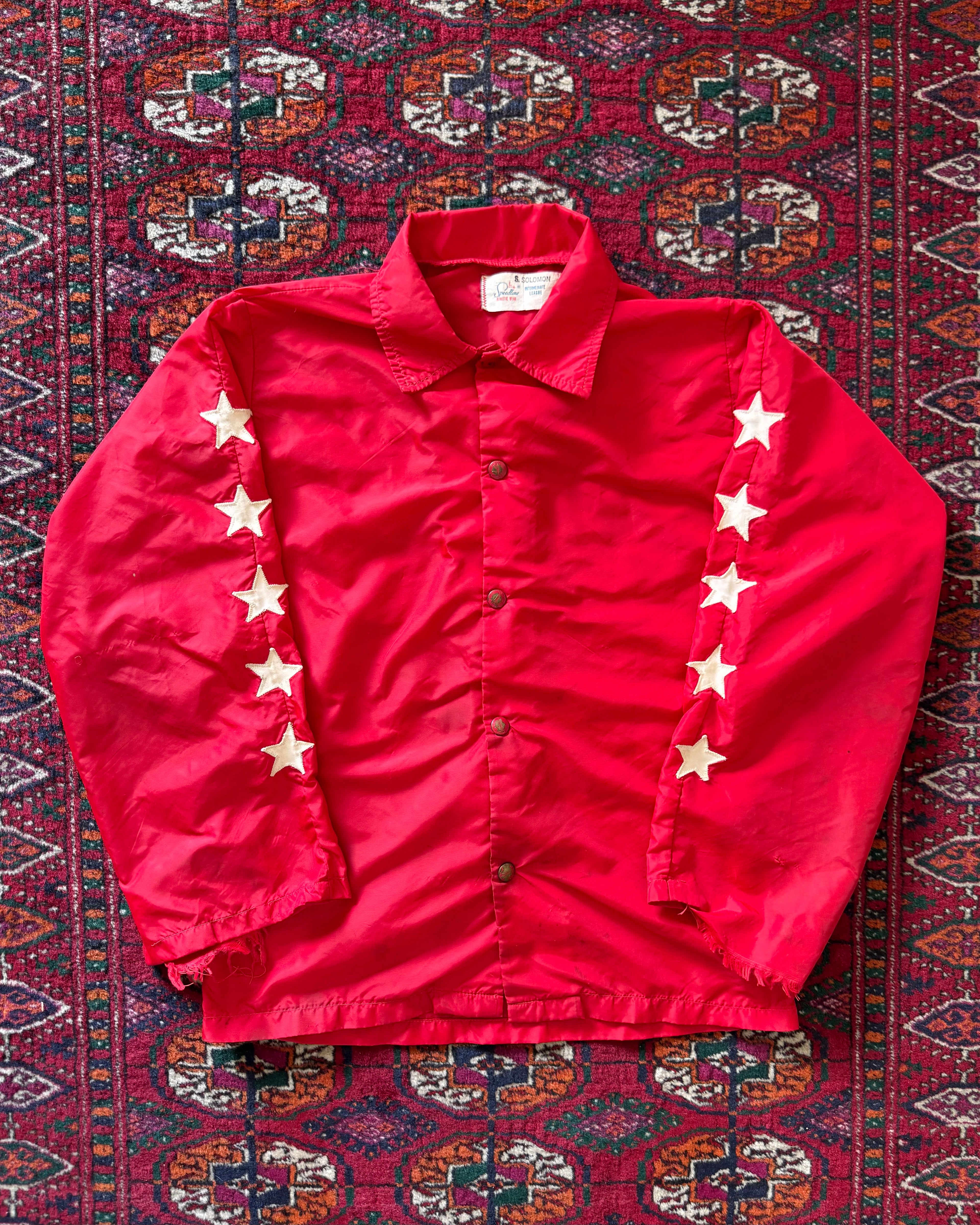 1960s starred nylon windbreaker