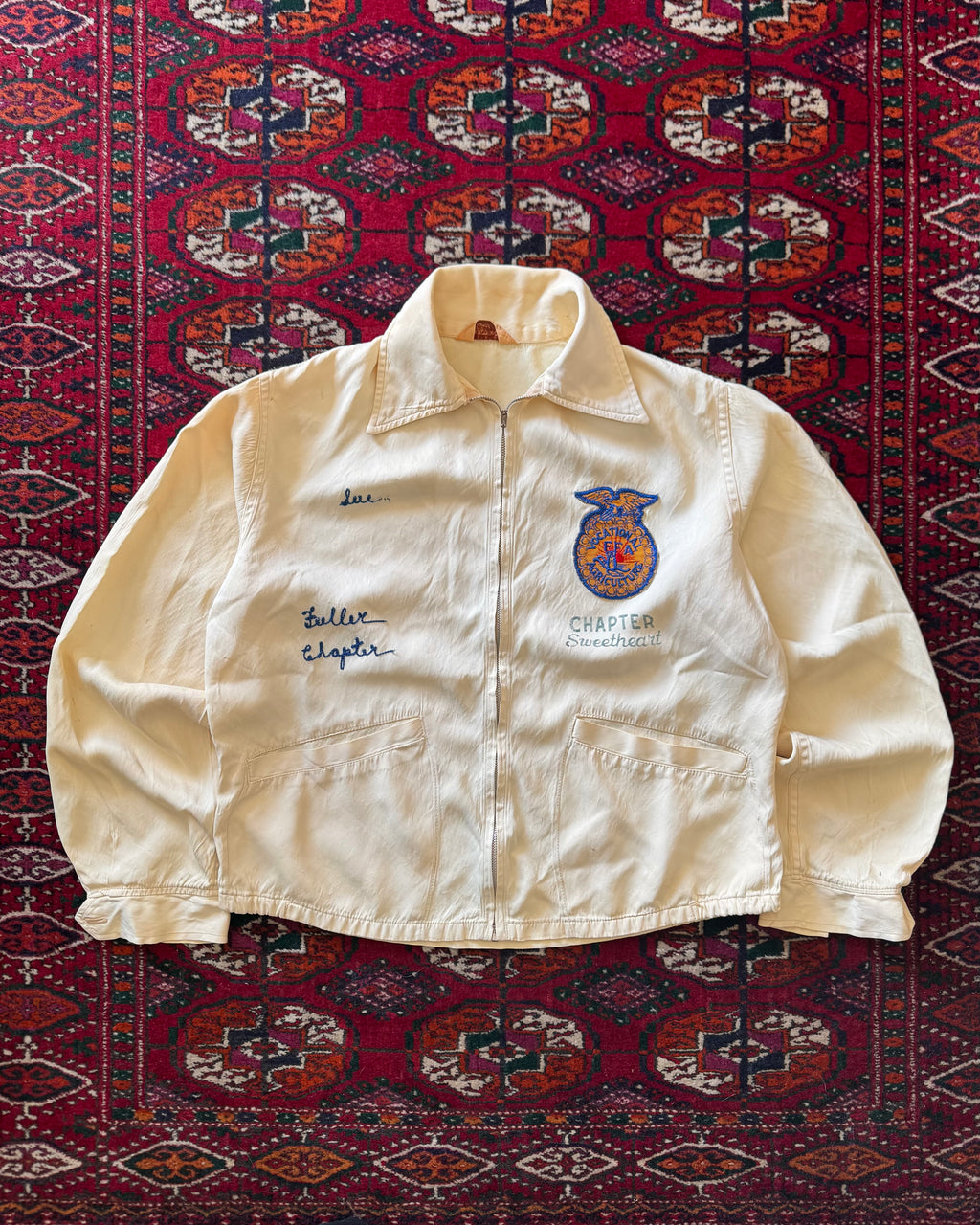 1950s Rayon FFA Chapter Sweetheart Champion Jacket