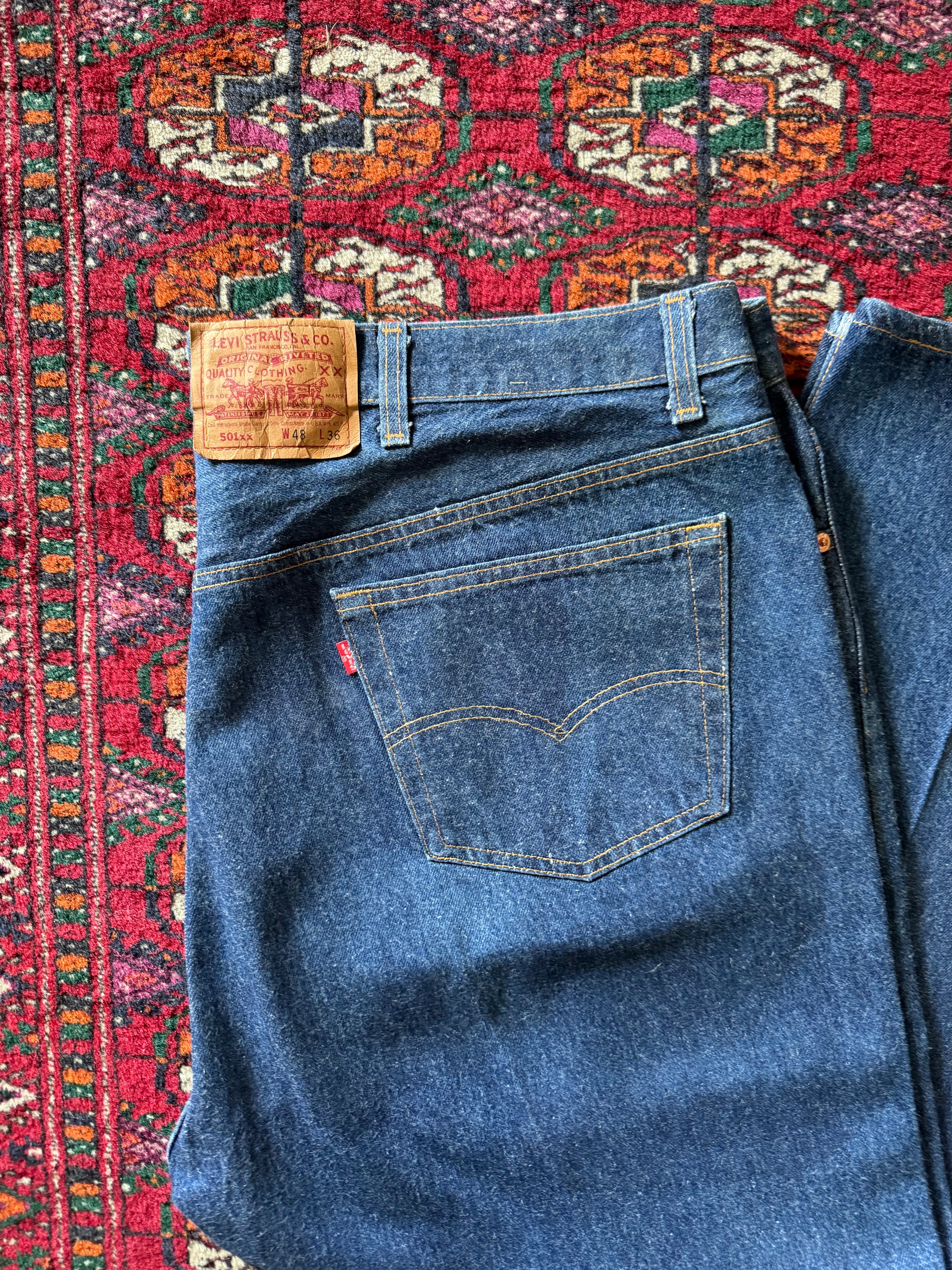 1990s 501XX Levi’s display pants