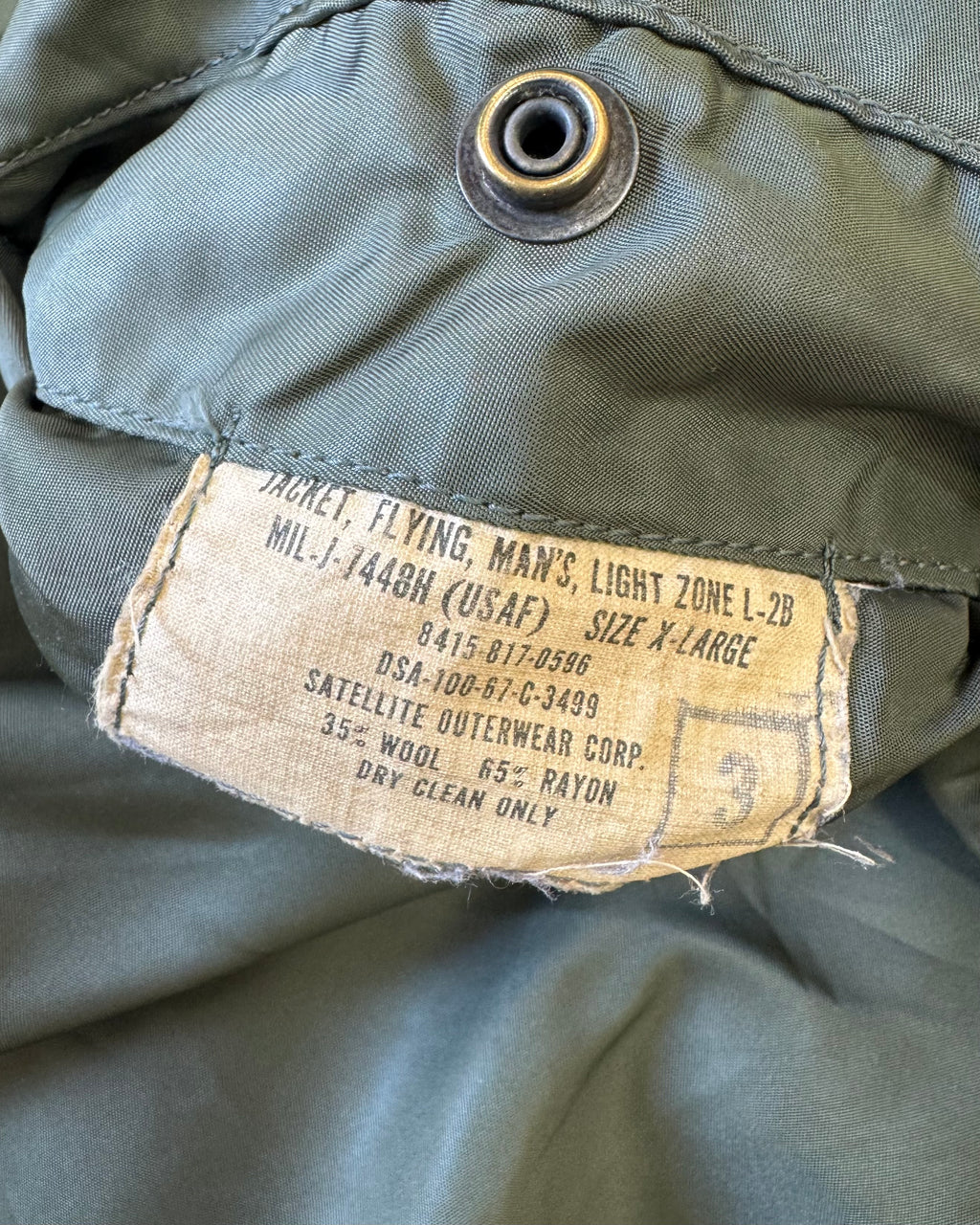 1967L minus 2B bomber jacket
