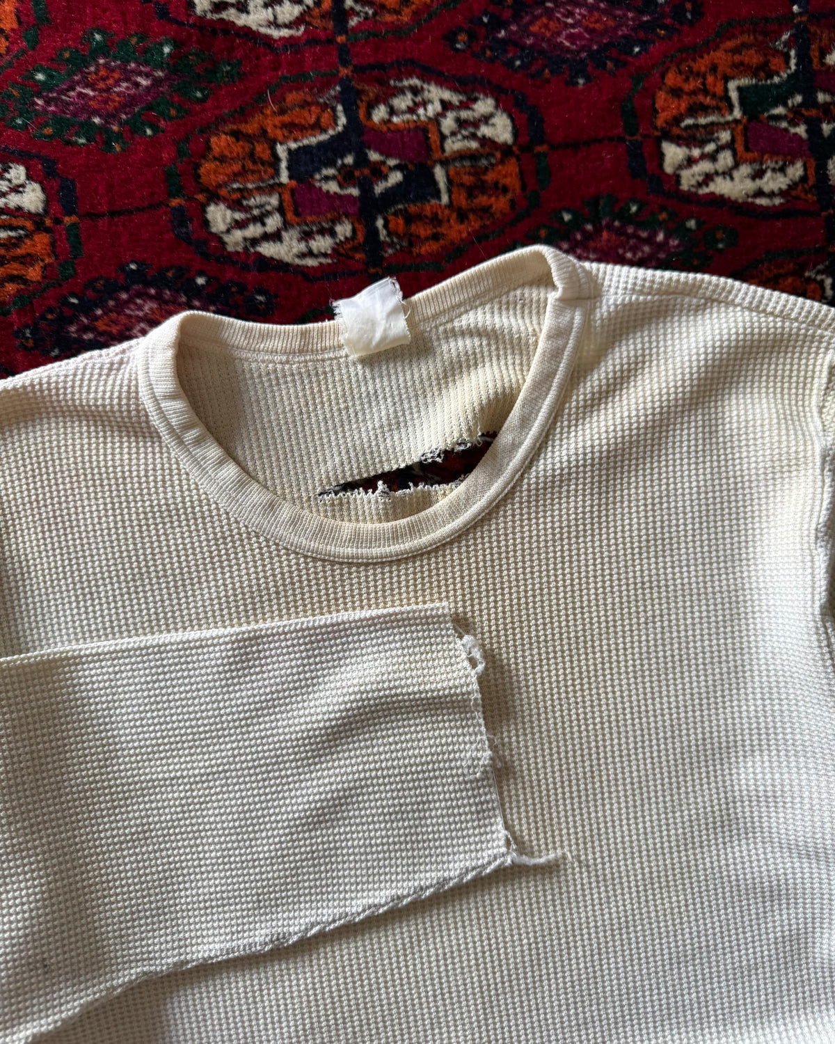 1970s distressed thermal