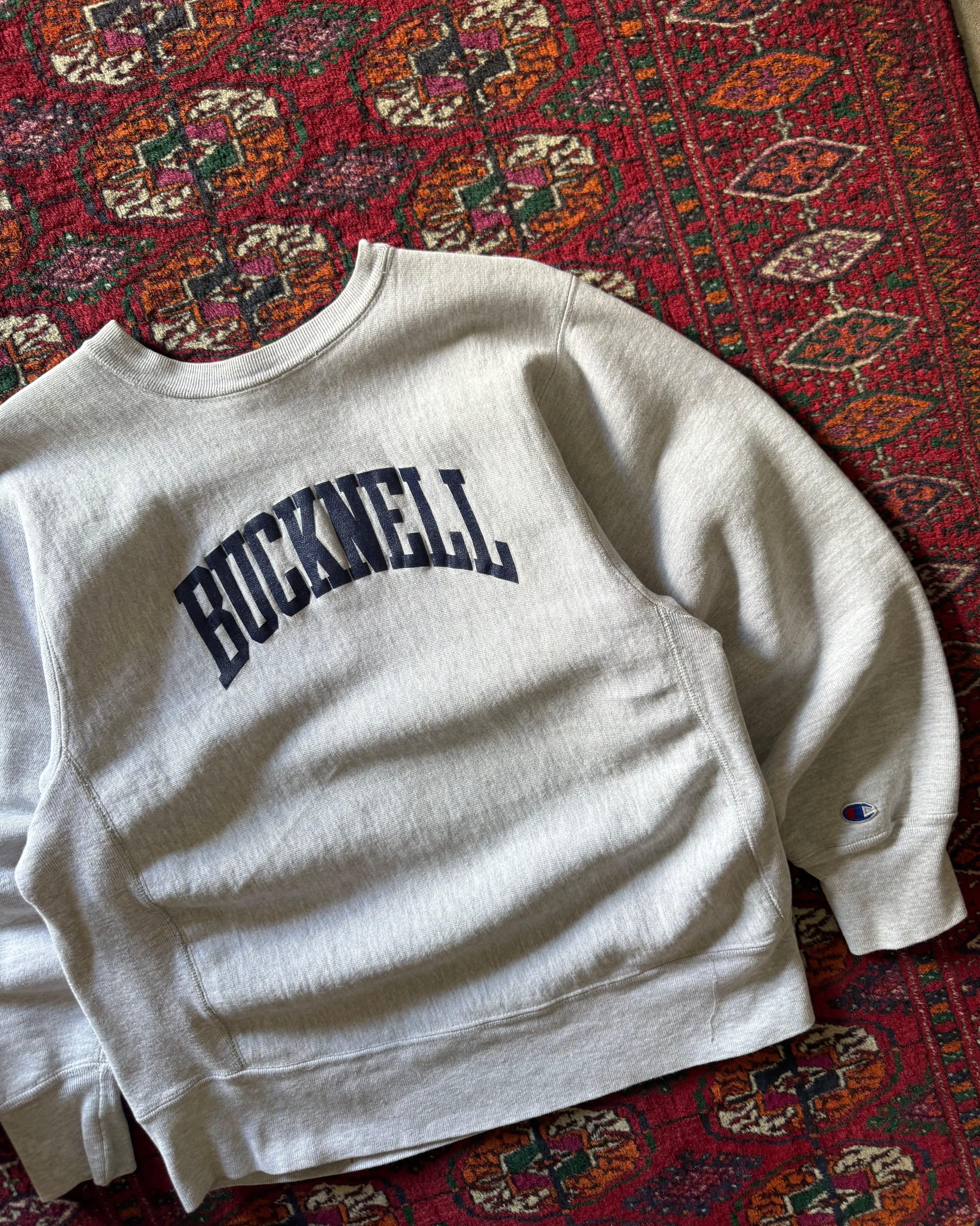 1980s champion reverse weave Bucknell sweat