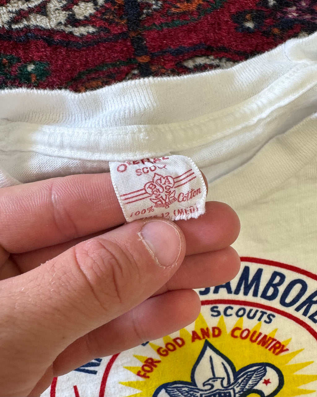 1960s deadstock boyscouts tee