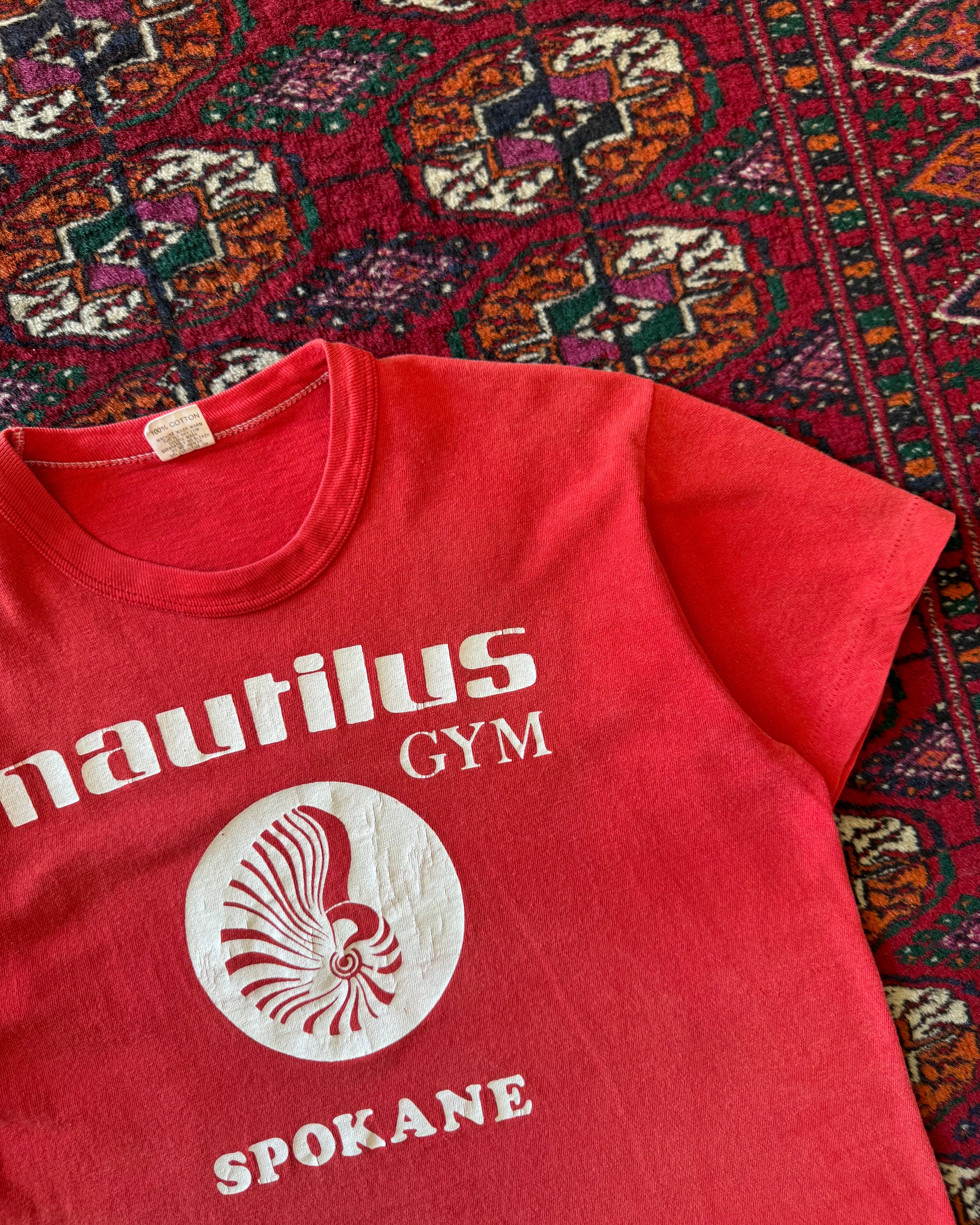 1970s Russell gym tee