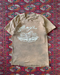 Vintage 1991 faded distressed, brown Sturgis bike week T-shirt