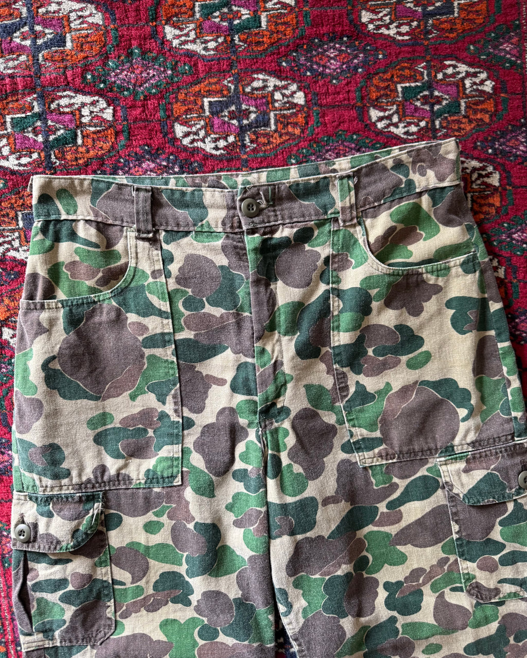1970s frog camo fatigues